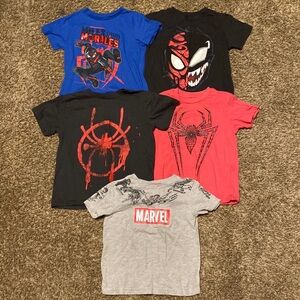 Marvel 5 tee bundle XS
